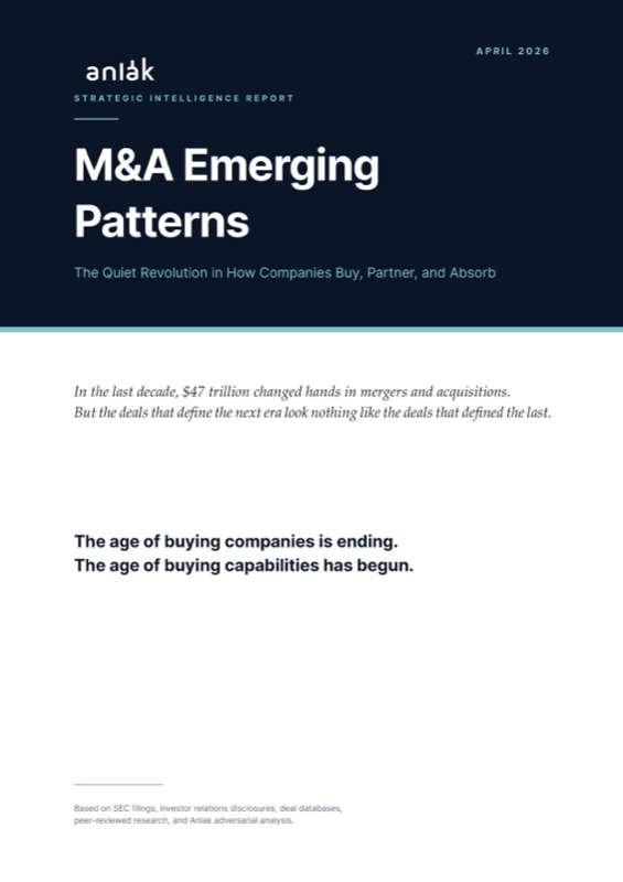 M&A Emerging Patterns cover